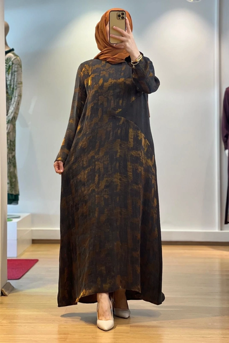Almarwah Black Elbise 25K-303772