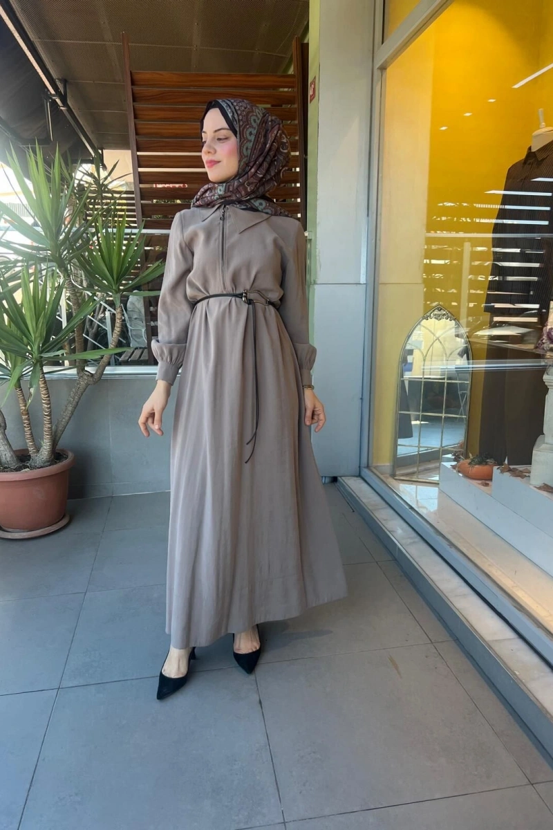 Almarwah Black Elbise T26K-303882