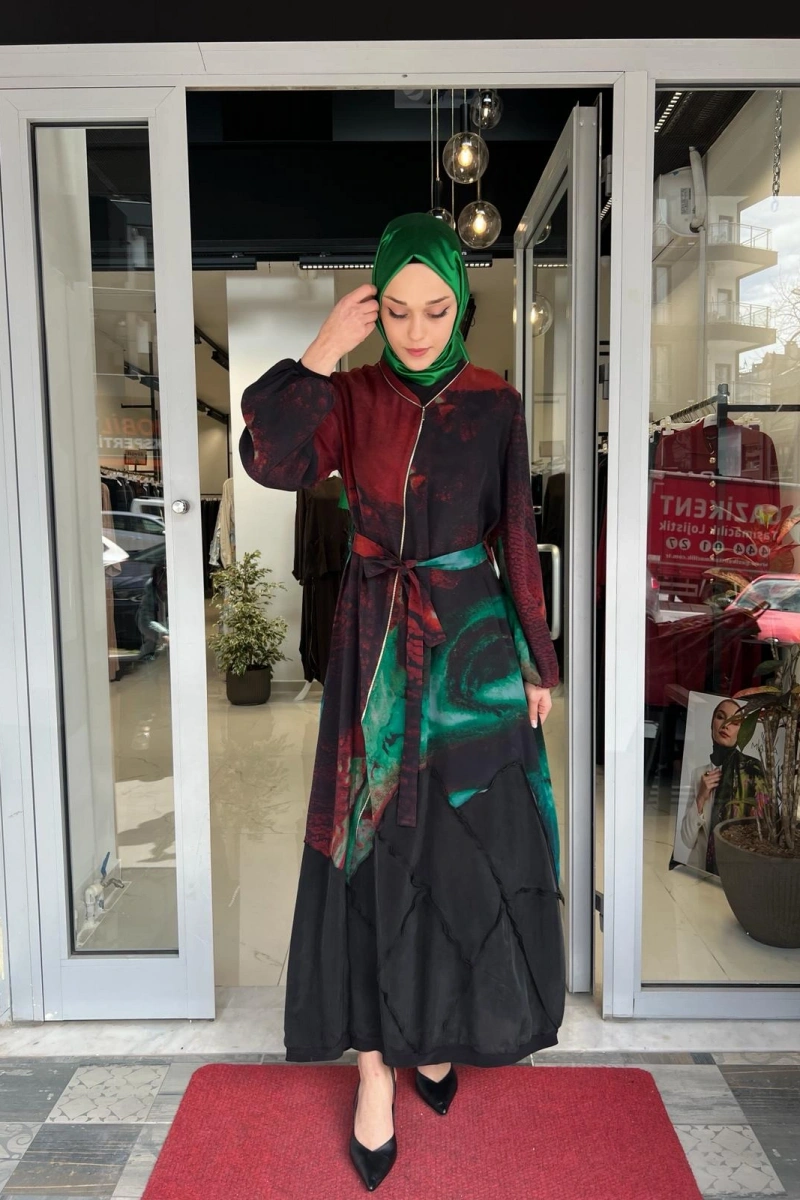 Çiçek Desenli Elbise 26Y39802