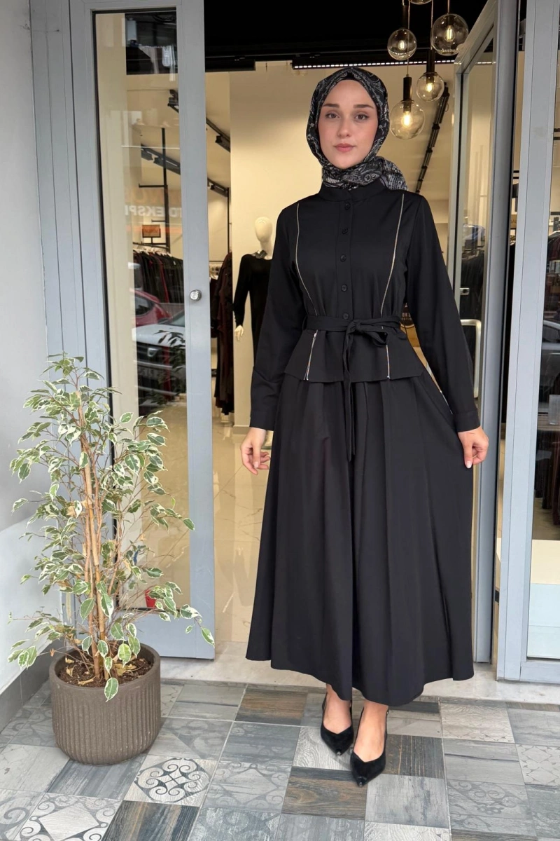 Elbise Siyah 40803