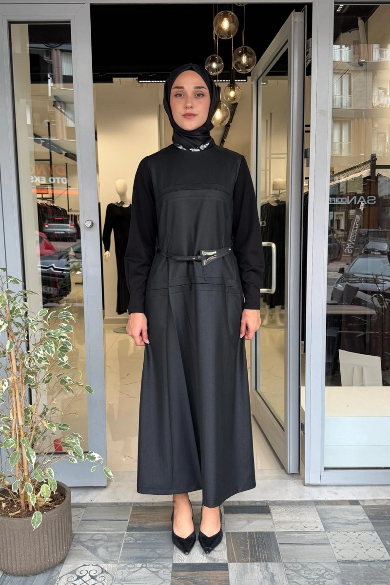 Elbise Siyah 40822