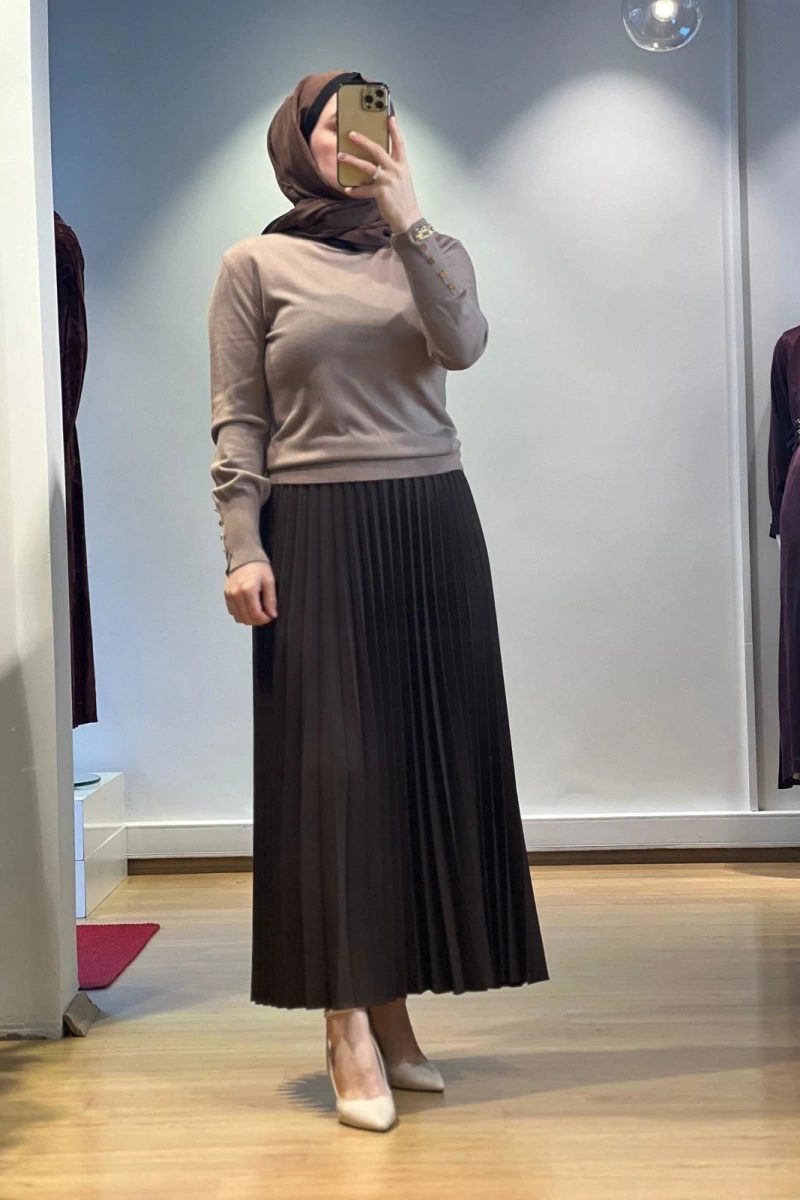 İnvee Pilise Etek 6998