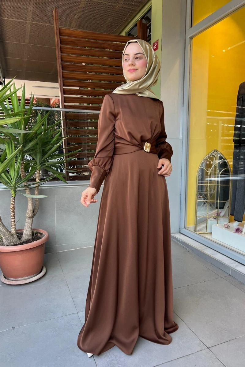Jamıla Sarah Günışığı Elbise FW26-3250