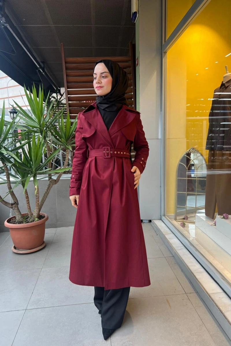 Jamıla Sarah Karmen Trenç FW26-4203