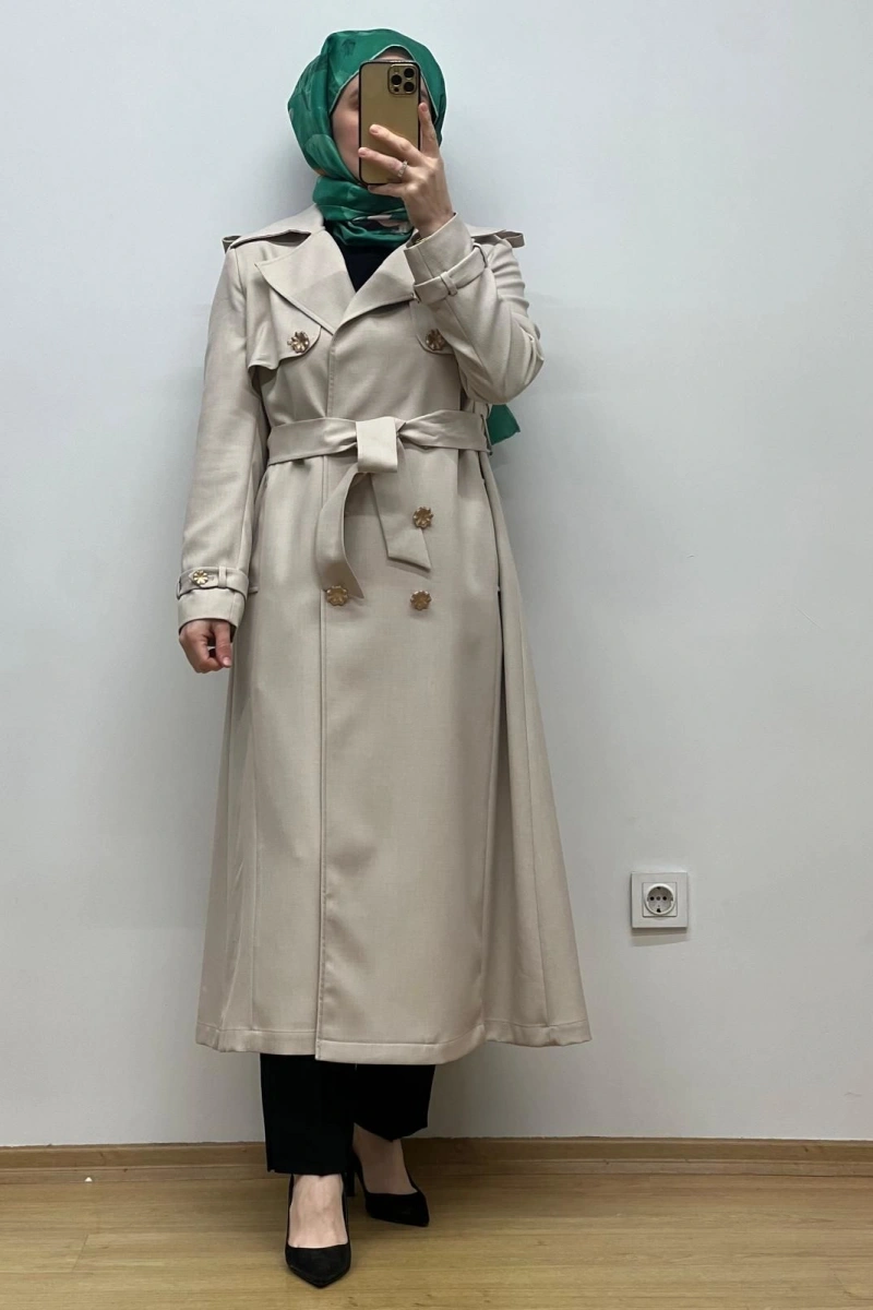 Jamıla Sarah New Diva Trenç SS25-4026