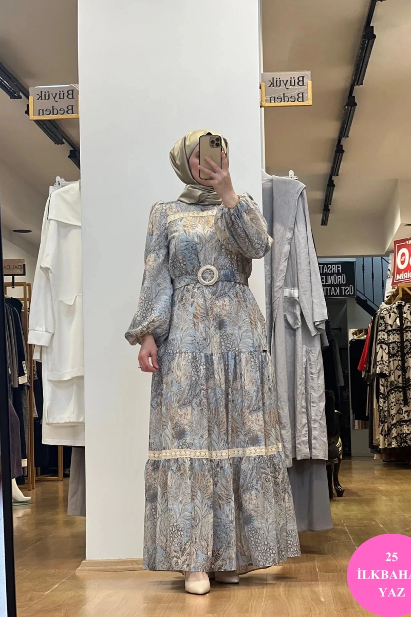 Jamıla Sarah Resan Elbise SS25-3071