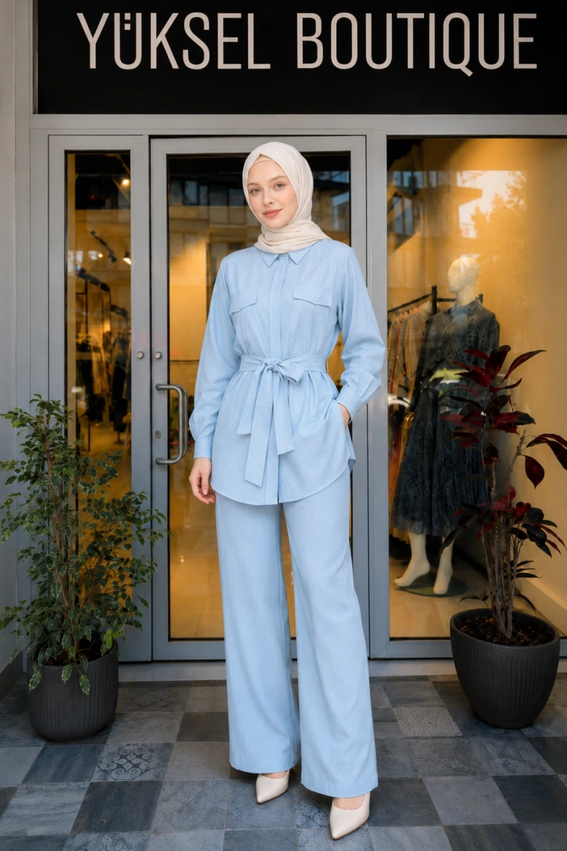 Jamıla Sarah SS25-9078 Feruz Takım