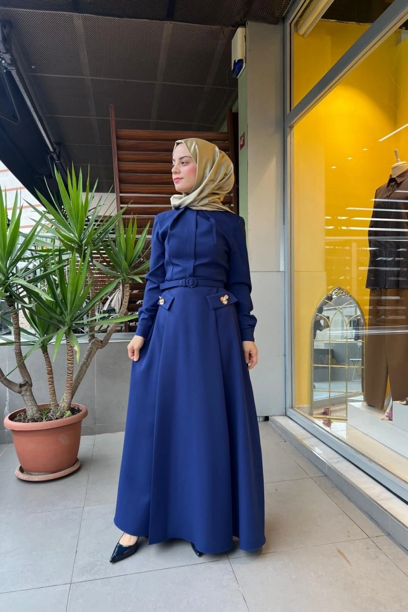 Jamıla Sarah Tohum Elbise FW26-3240