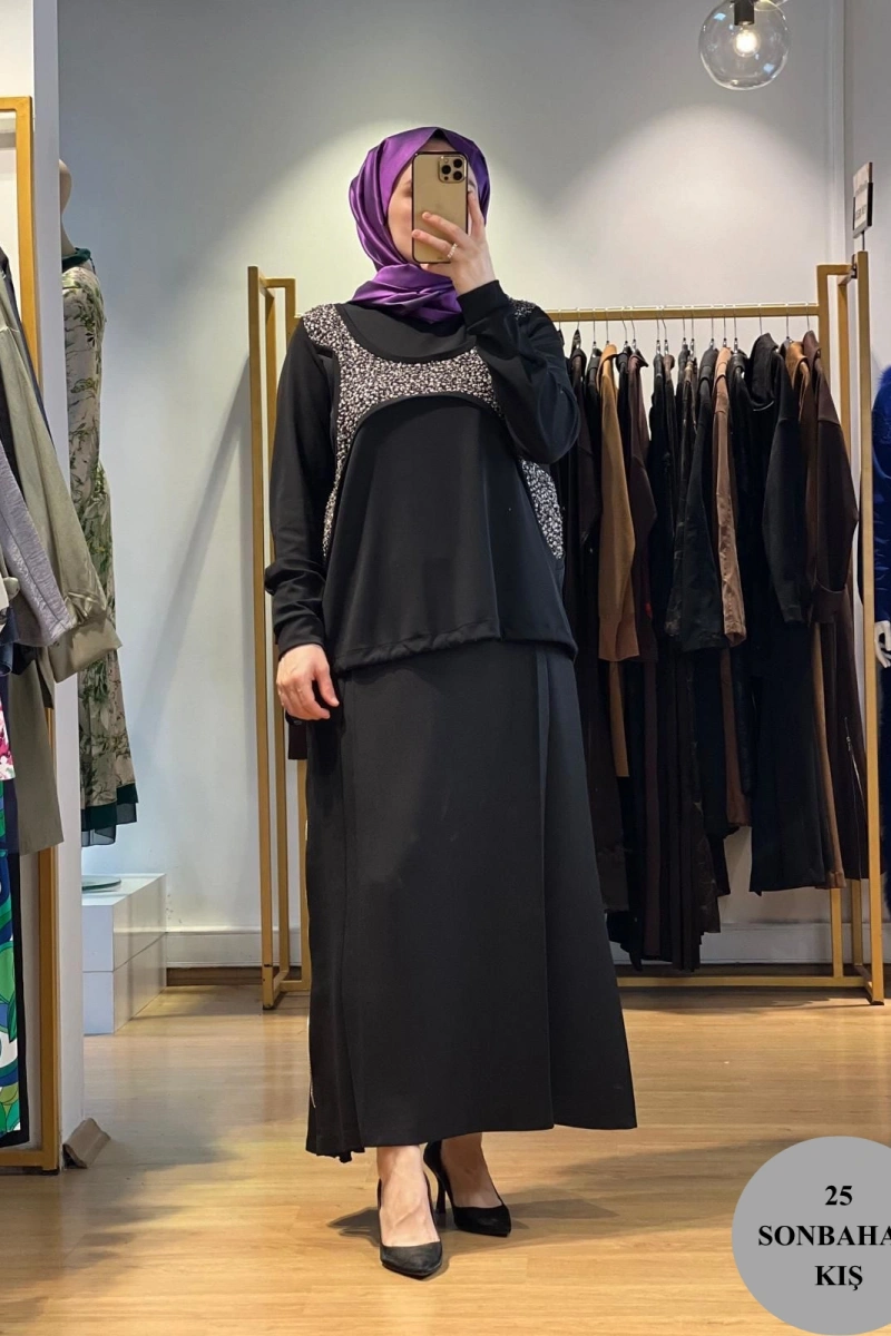 MissWhence Fermuar Detaylı Etek 25K-36904