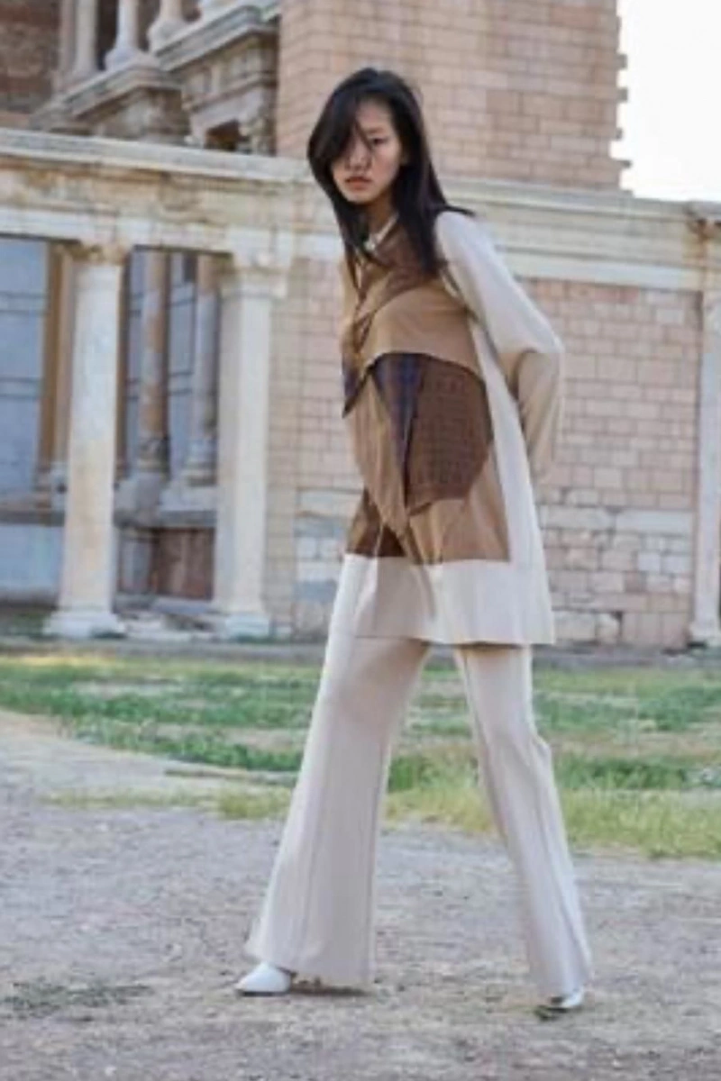 MissWhence İspanyol Paça Pantolon 32123