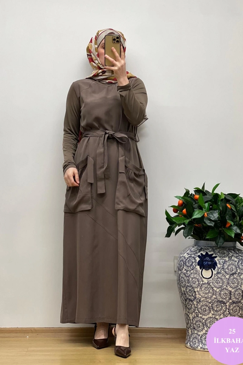 MissWhence Tensel Elbise 25Y-37814