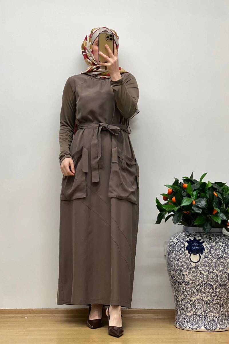 MissWhence Tensel Elbise 25Y-37814