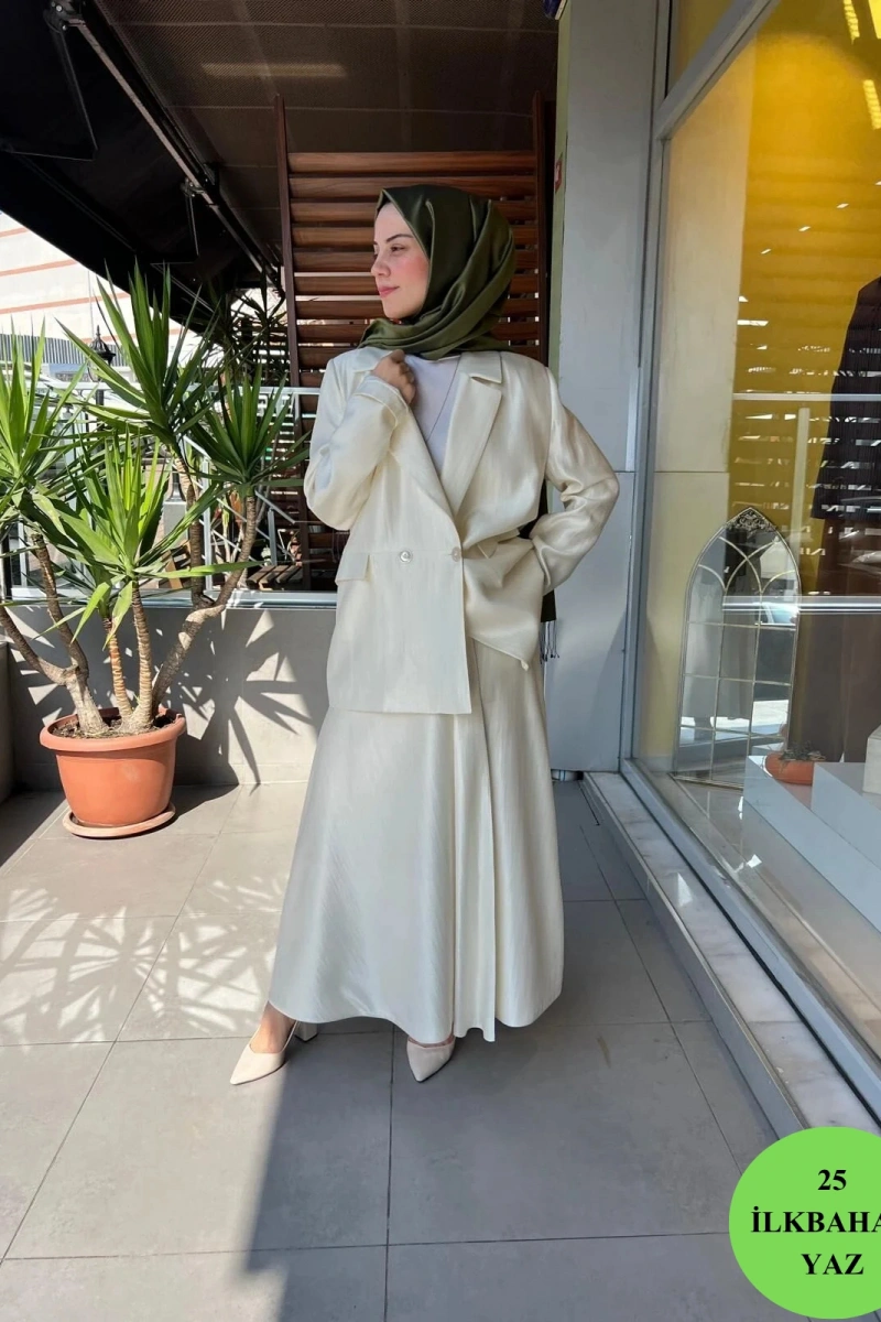 QooQ İnci Ceket 25SS-628