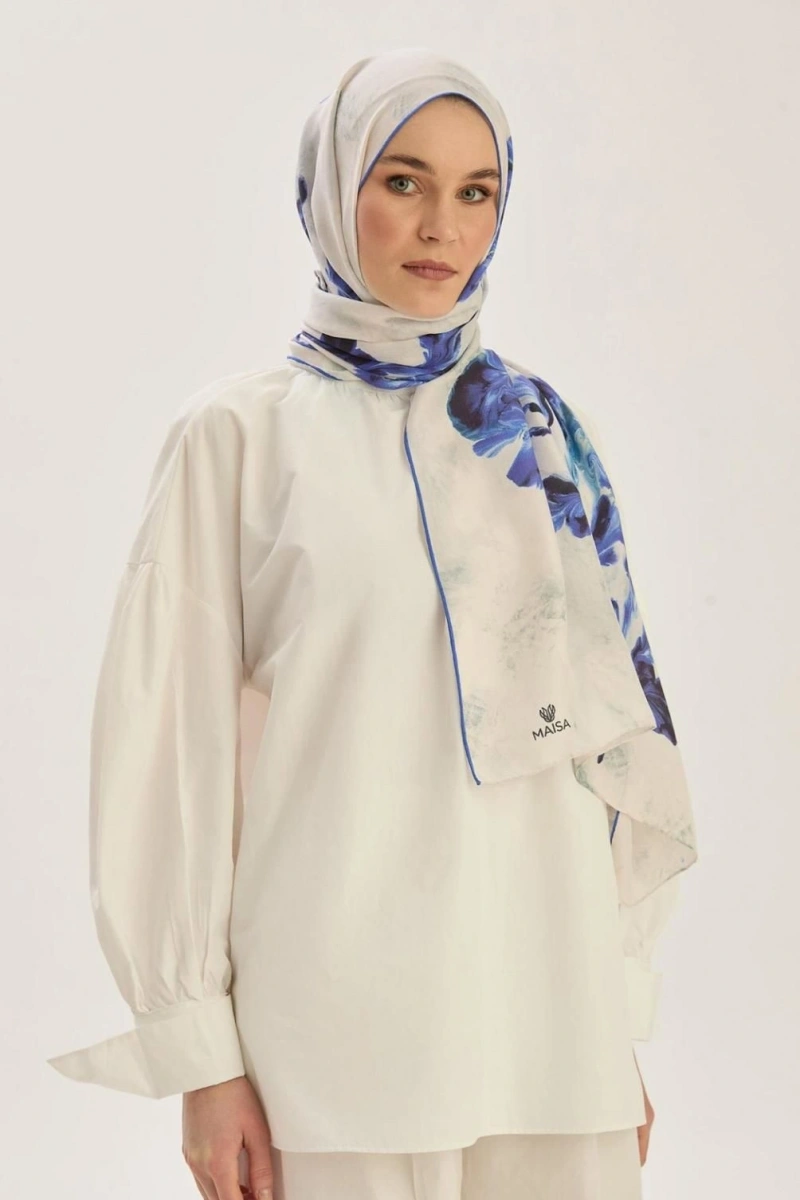 Reyya Pamuk İpek Şal 70x190cm
