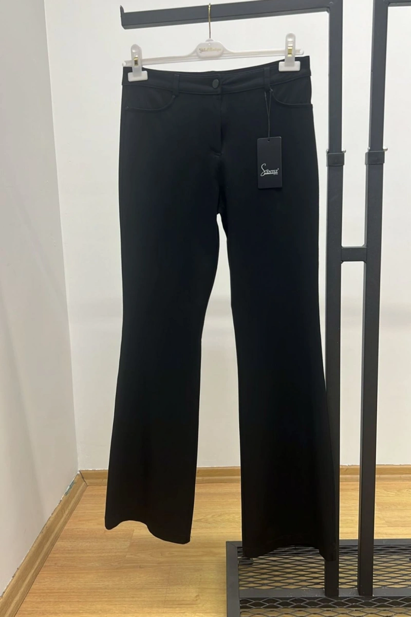 Sentez Kanvas İspanyol Paça Pantolon 25Y-SZ-5531