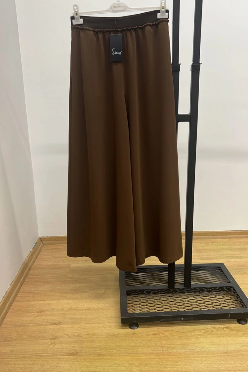 Sentez Logos Geniş Paça Pantolon 25Y-SZ-5561