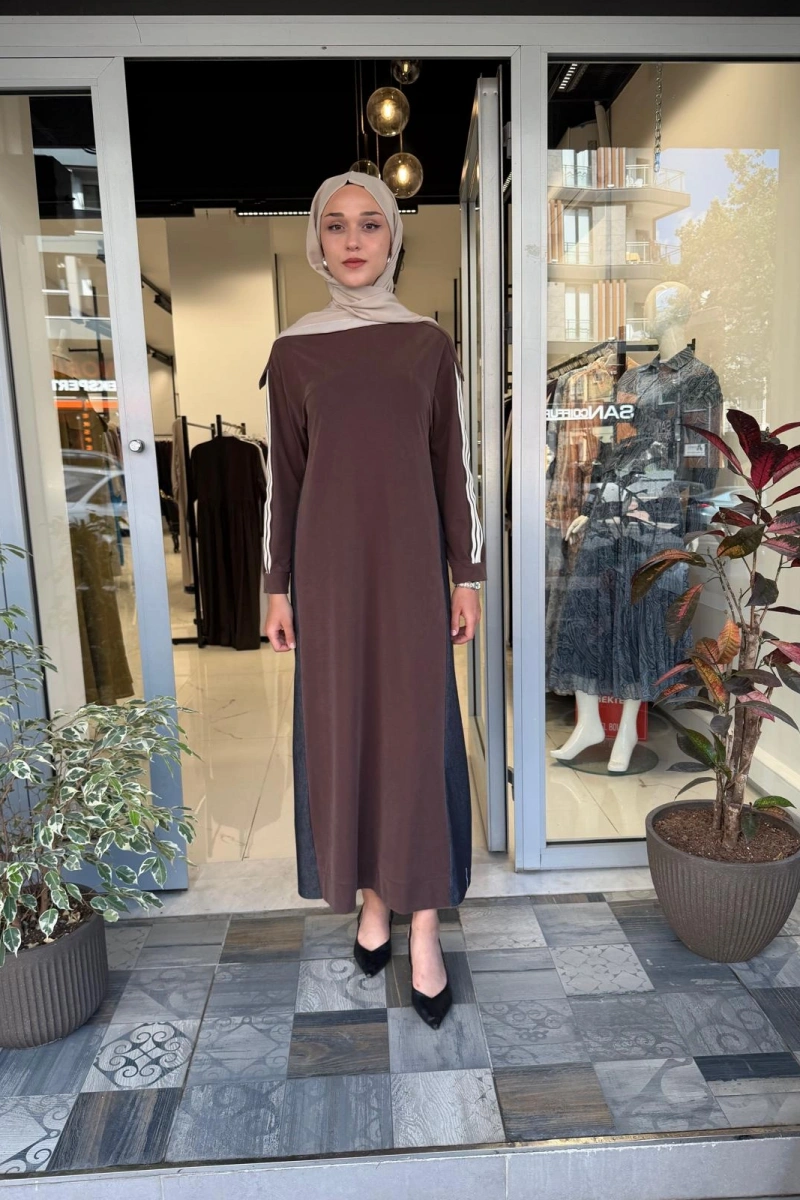 Şerit Aksesuarlı Elbise 26MY5109