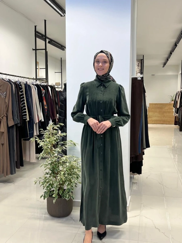 Nervür Detaylı Cupro Kap T26Y-8001