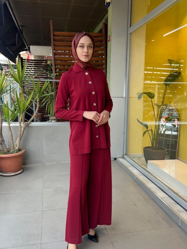 Düğmeli Şık Triko Ceket T26Y-8219