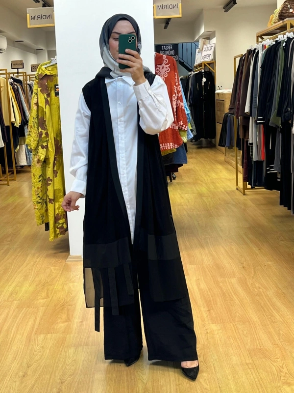 Almarwah Black Yelek T26K-404953