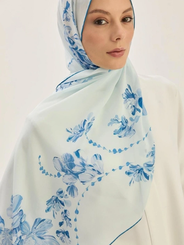 Helya Krep İpek Şal 70x190cm