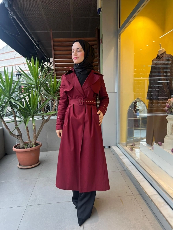 Jamıla Sarah Karmen Trenç FW26-4203