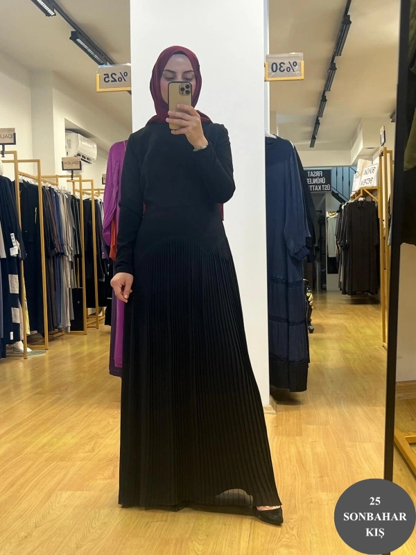 Jamıla Sarah Meva Elbise FW25-3009