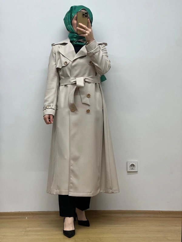 Jamıla Sarah New Diva Trenç SS25-4026