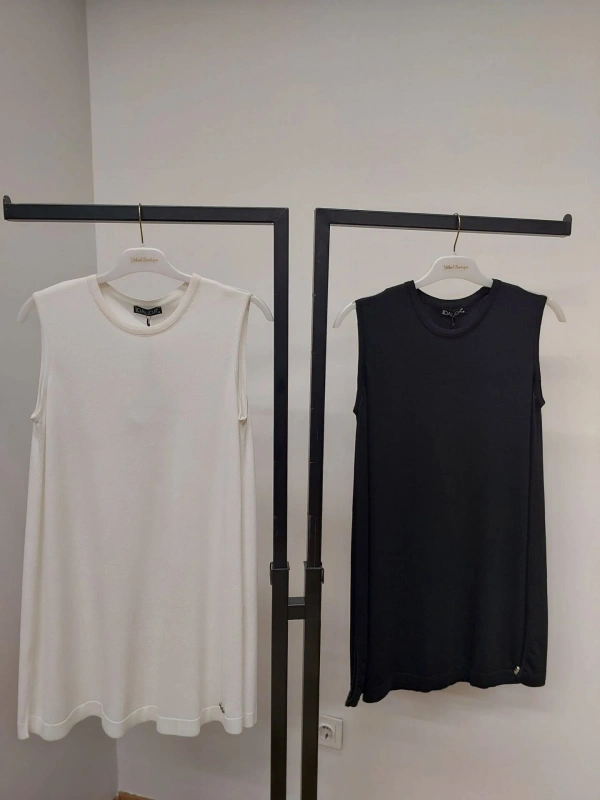 MissDalida Basic Kolsuz Triko Tunik 25Y-6000