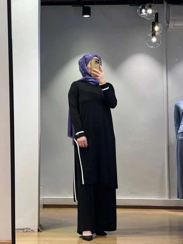 MissDalida Bol Paça Triko Pantolon 25Y-7001