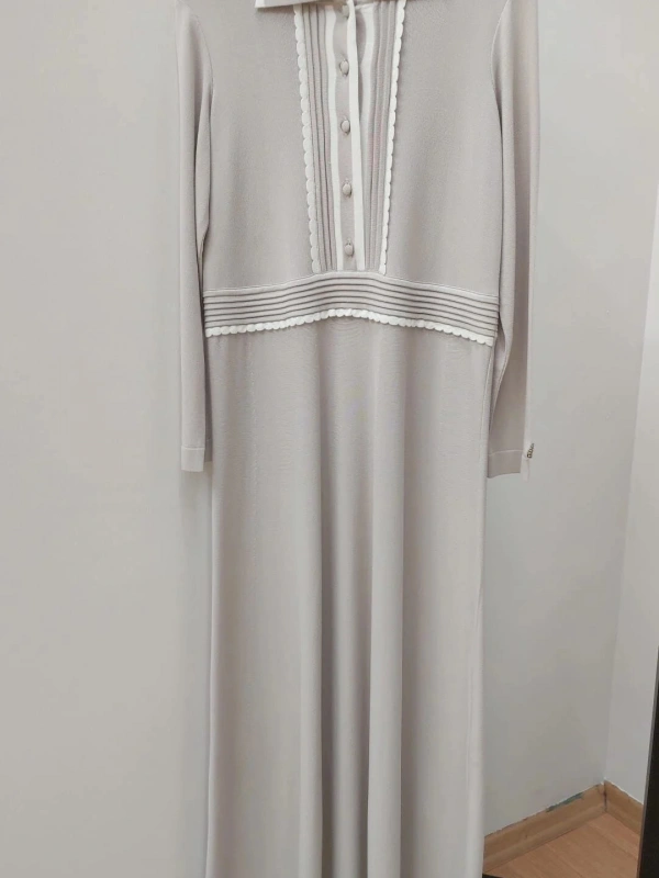 MissDalida Gömlek Yaka Klasik Elbise T24Y-4004