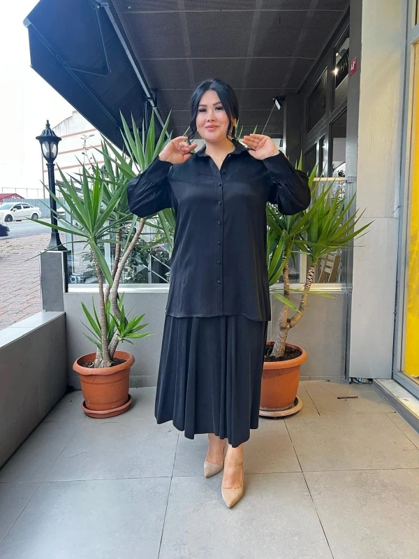 MissDalida Hakim Yaka Kupro Gömlek T25K-3001