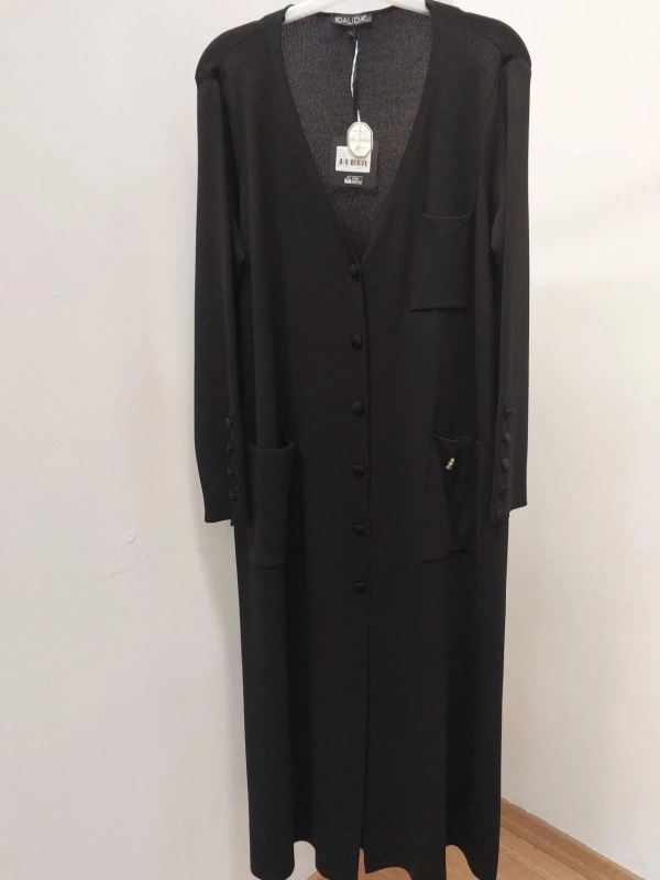 MissDalida Üç Cepli Temiz Kesim Uzun Hırka 25Y-9026