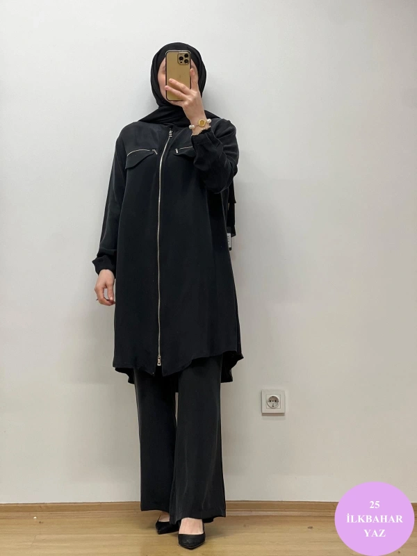 MissWhence Cupro Pantolon 25Y-37110