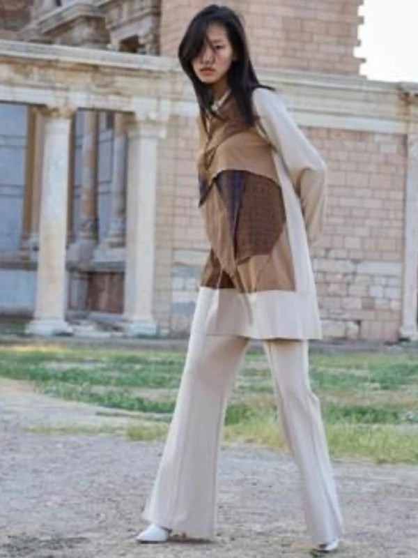 MissWhence İspanyol Paça Pantolon 32123