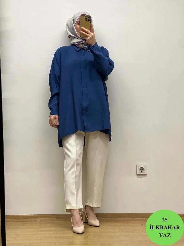 QooQ Yarasa Kol Gömlek 25SS-231