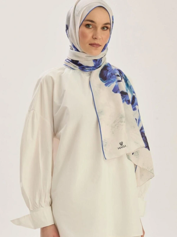 Reyya Pamuk İpek Şal 70x190cm