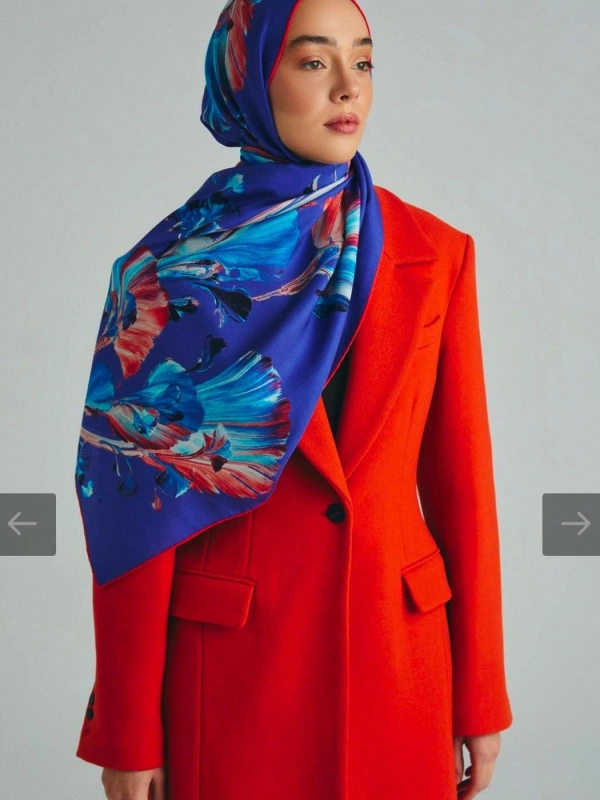 Şems Pamuk İpek Şal 70x190cm