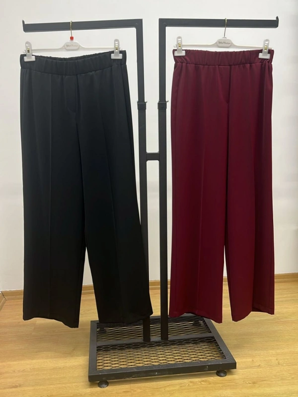 Sentez Colmar Beli Lastikli Bol Paça Pantolon 25Y-SZ-5580-BB