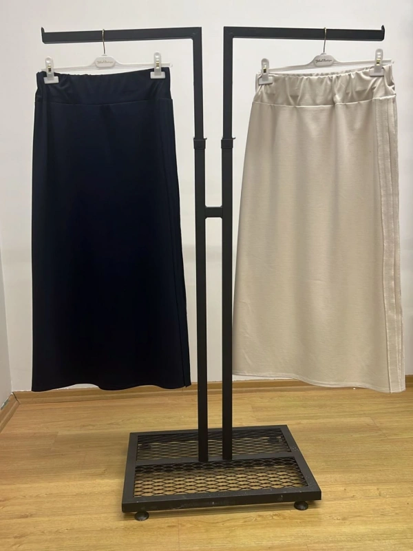 Sentez Confort Yanı Kuşaklı Etek 25Y-SZ-5447