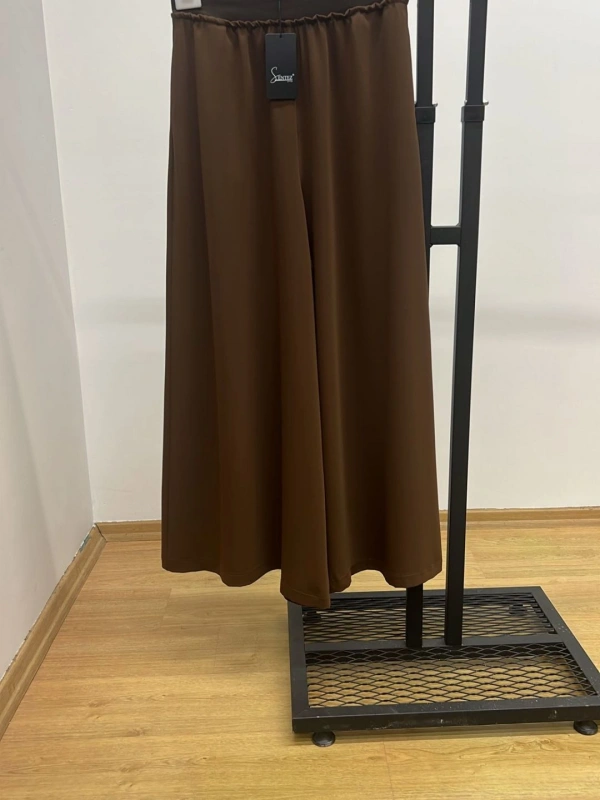 Sentez Logos Geniş Paça Pantolon 25Y-SZ-5561