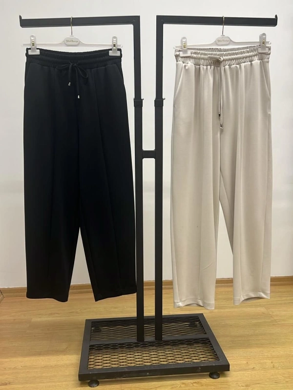 Sentez Önden Paçalı Havuç Bambu Pantolon 25Y-SZ-5554