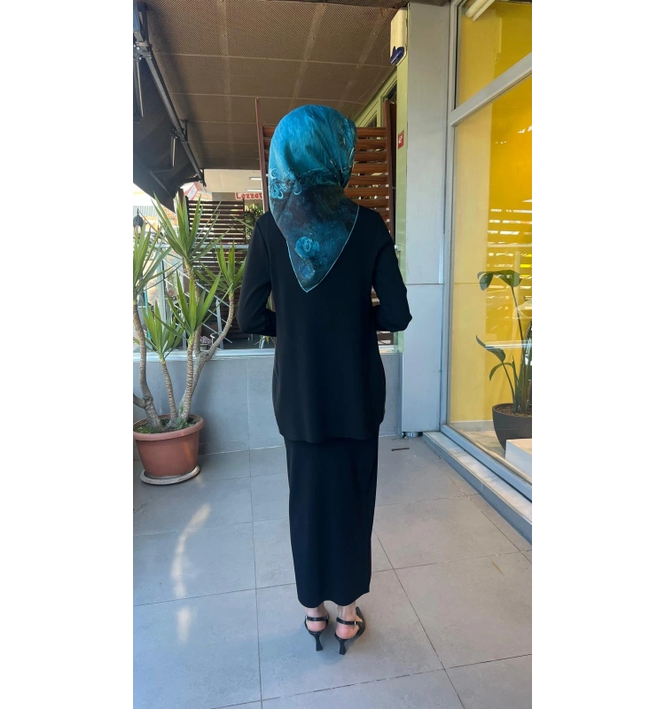 A Kesim Düz Renk Triko Etek T26Y-2006