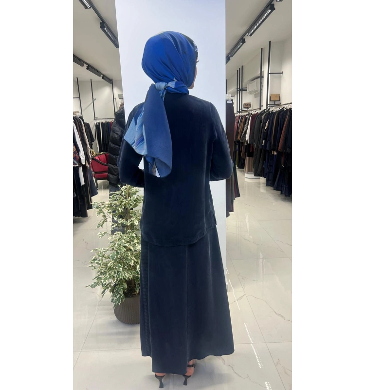 Fermuarlı Şık Cupro Ceket T26Y-8212