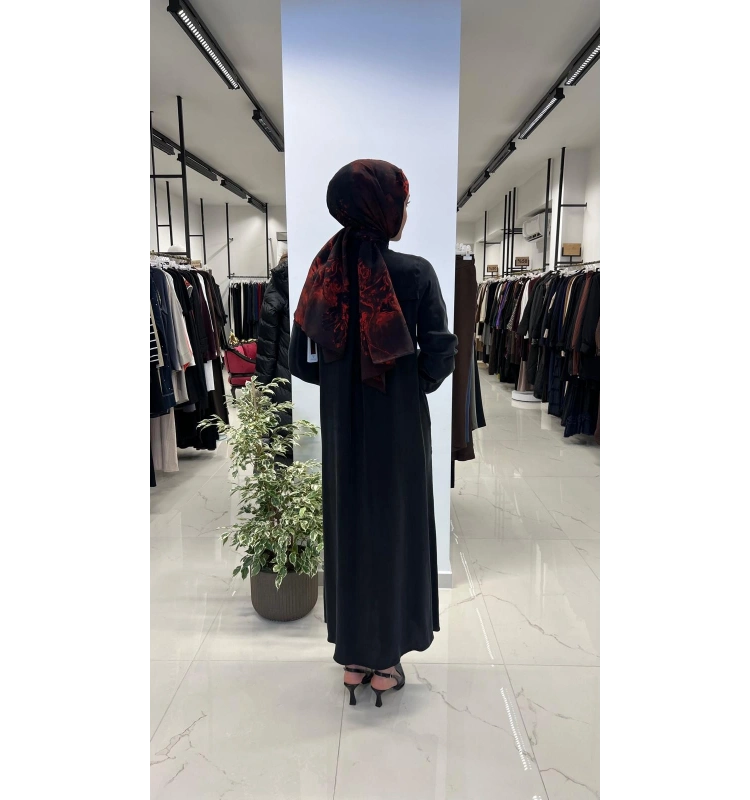 Nakış Detaylı Cupro Kap T26Y-8003