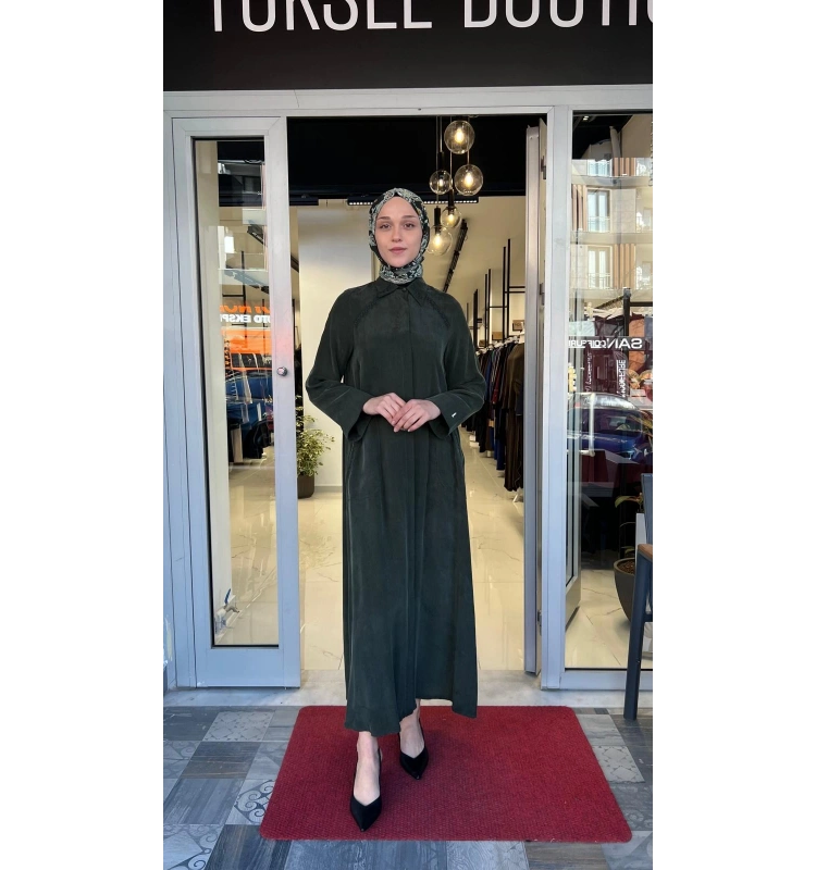 Nakış Detaylı Cupro Kap T26Y-8003