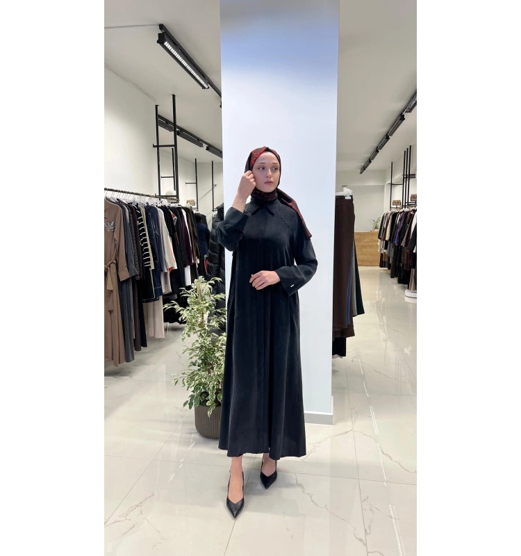 Nakış Detaylı Cupro Kap T26Y-8003