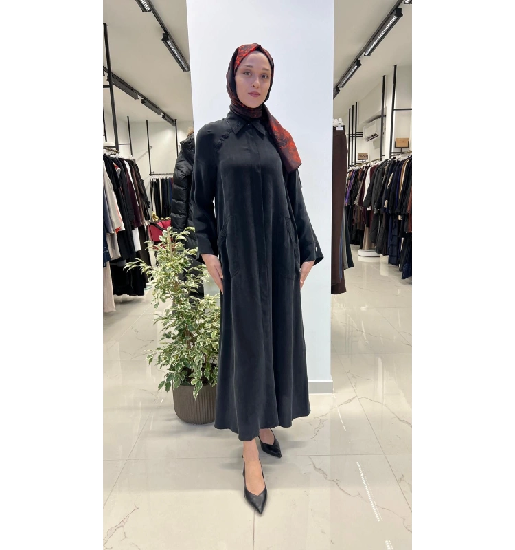 Nakış Detaylı Cupro Kap T26Y-8003