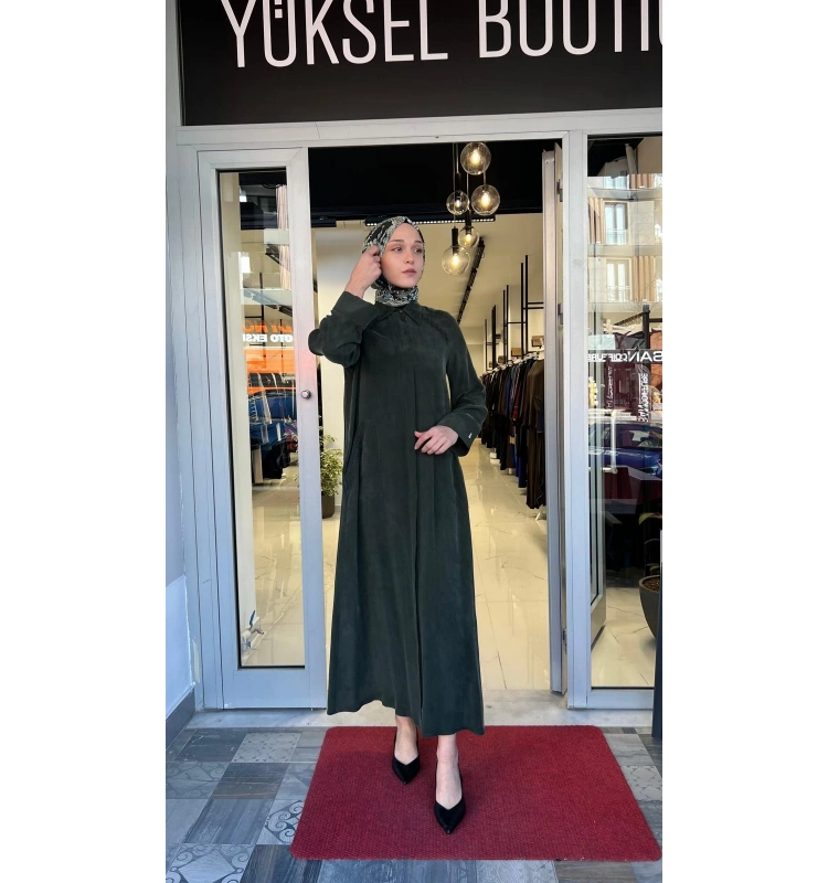 Nakış Detaylı Cupro Kap T26Y-8003