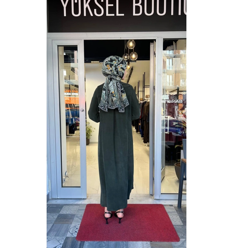 Nakış Detaylı Cupro Kap T26Y-8003